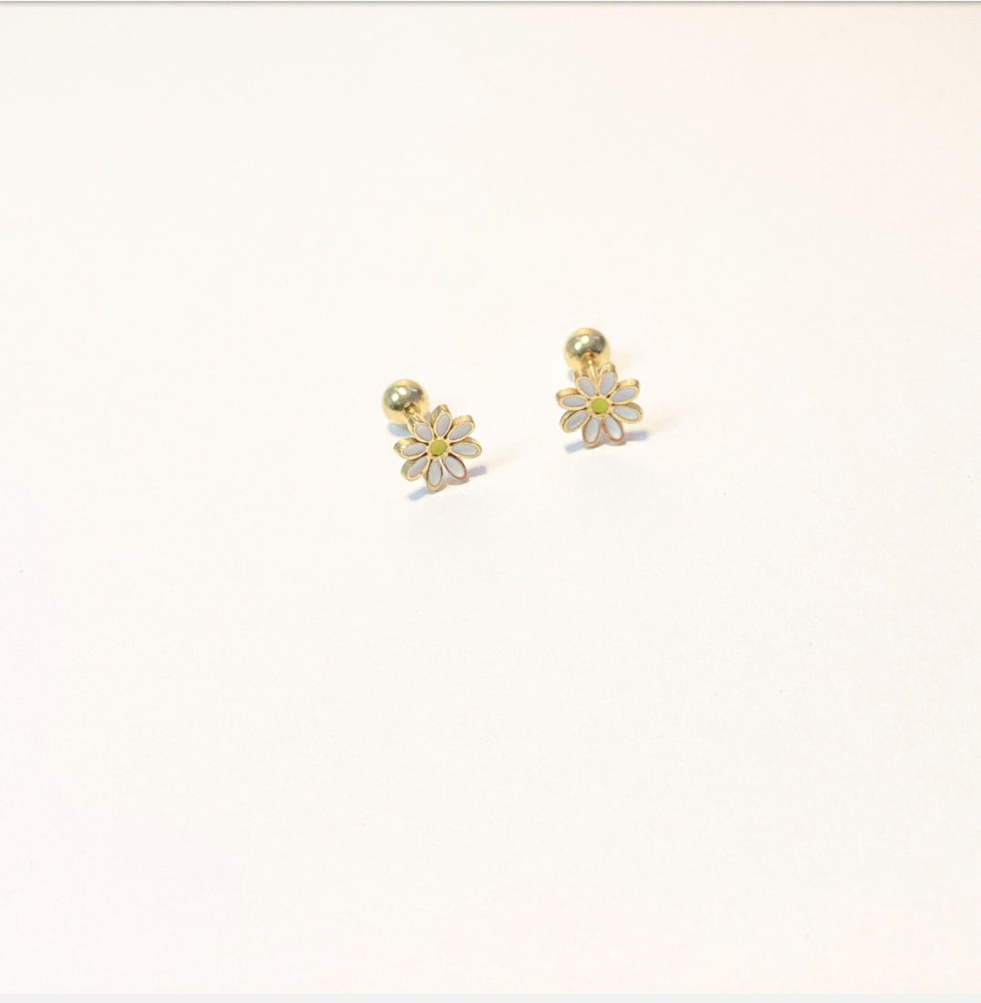 Boucles d’oreilles en inox à vis