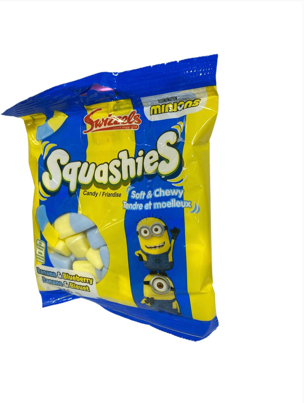 Squashies doux
minions
Tendre et moelleux
Minions
140G -