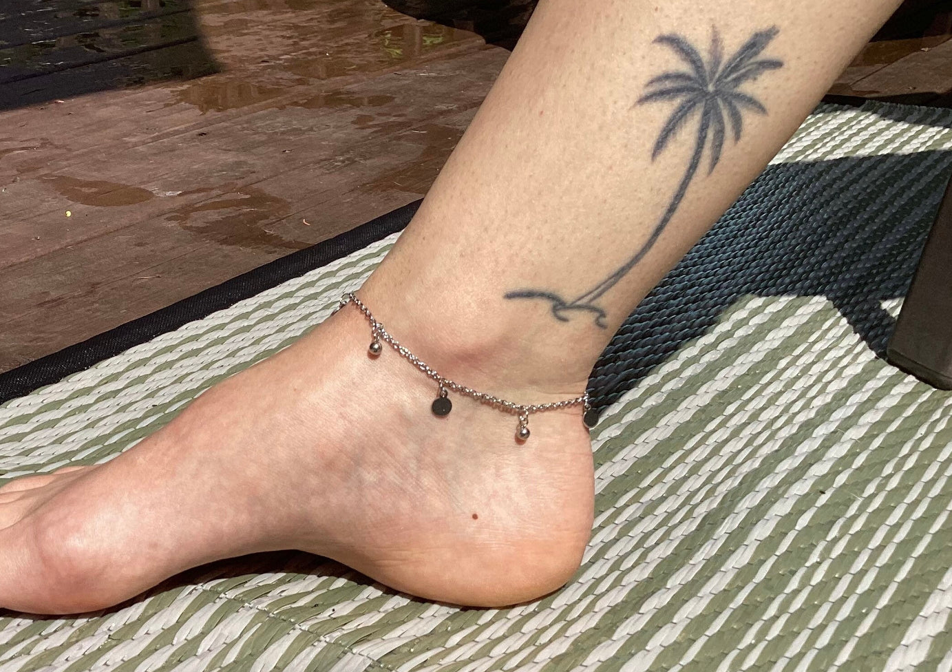 Chaîne de cheville ou poignet en inox