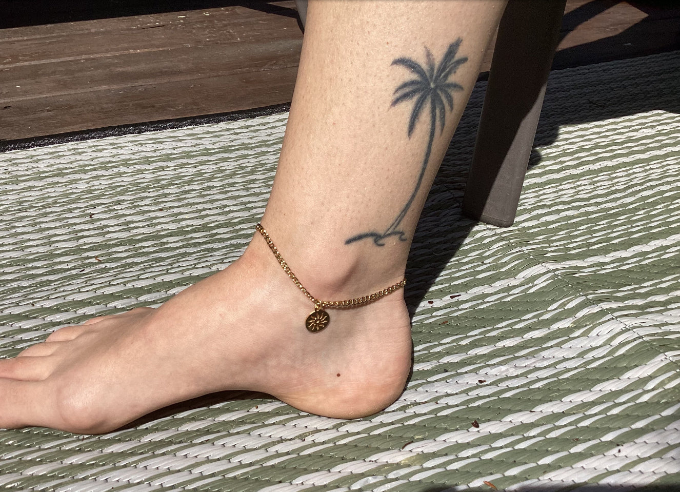 Chaîne de cheville ou poignet en inox