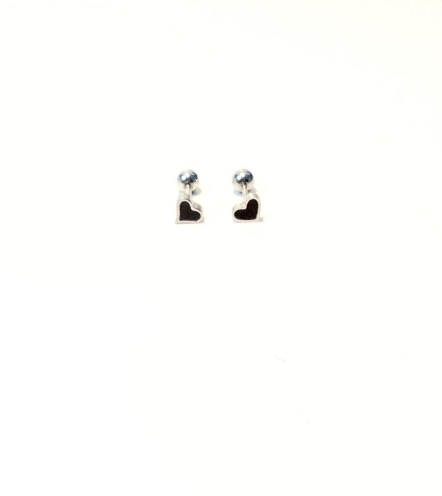 Boucles d’oreilles en inox à vis