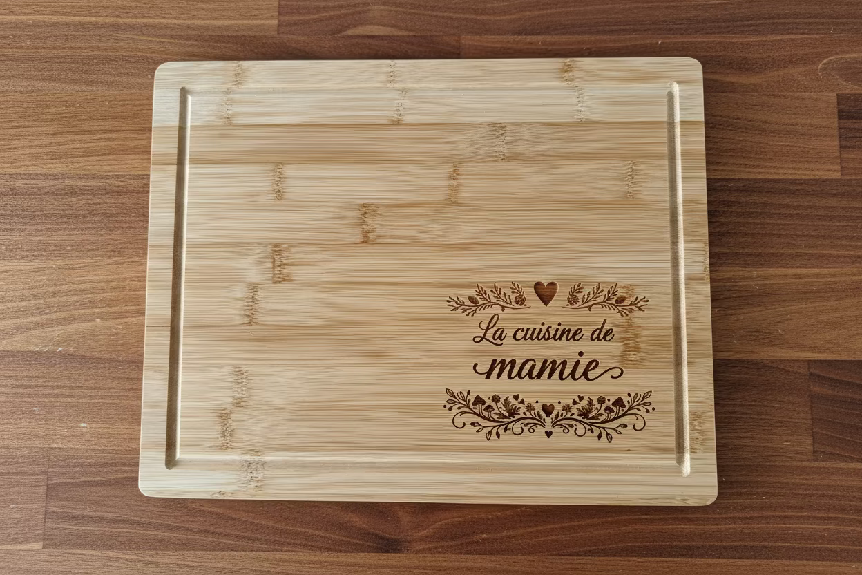 Planche à découper en bambou