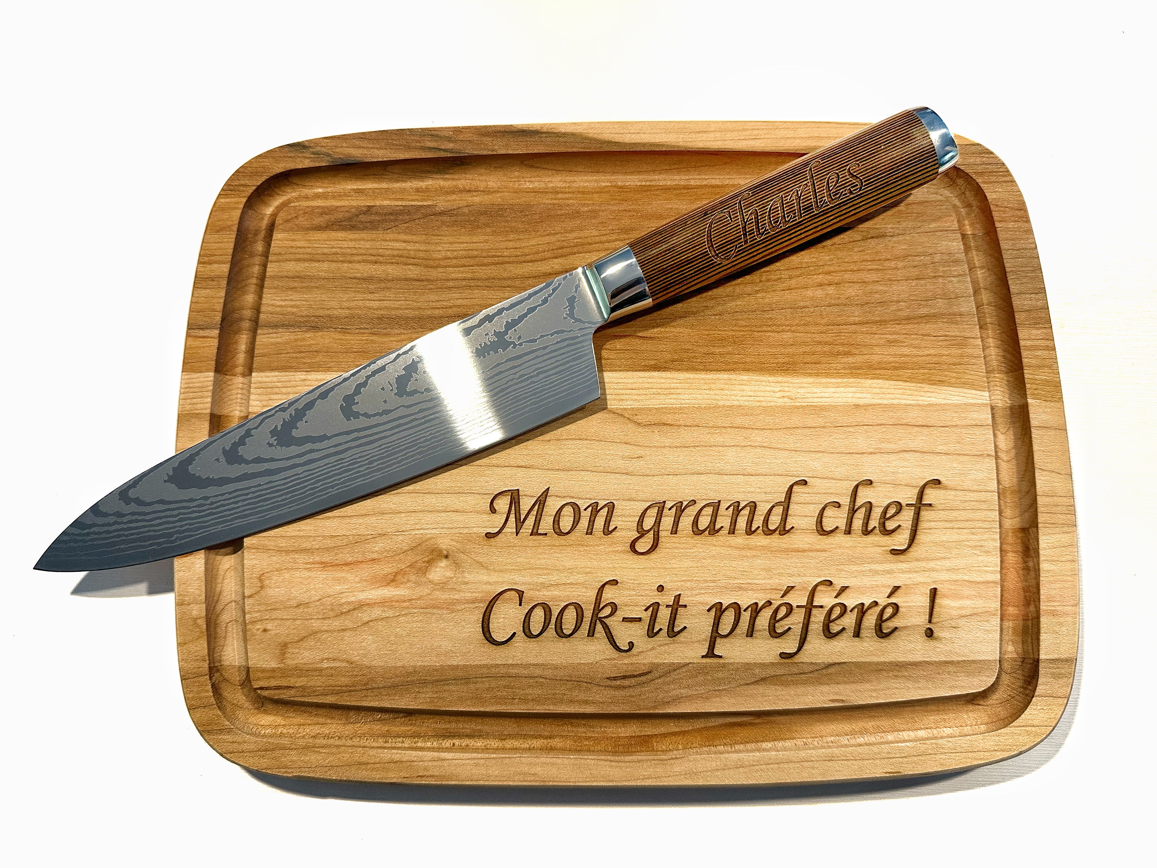 Steak board / planche / assiette