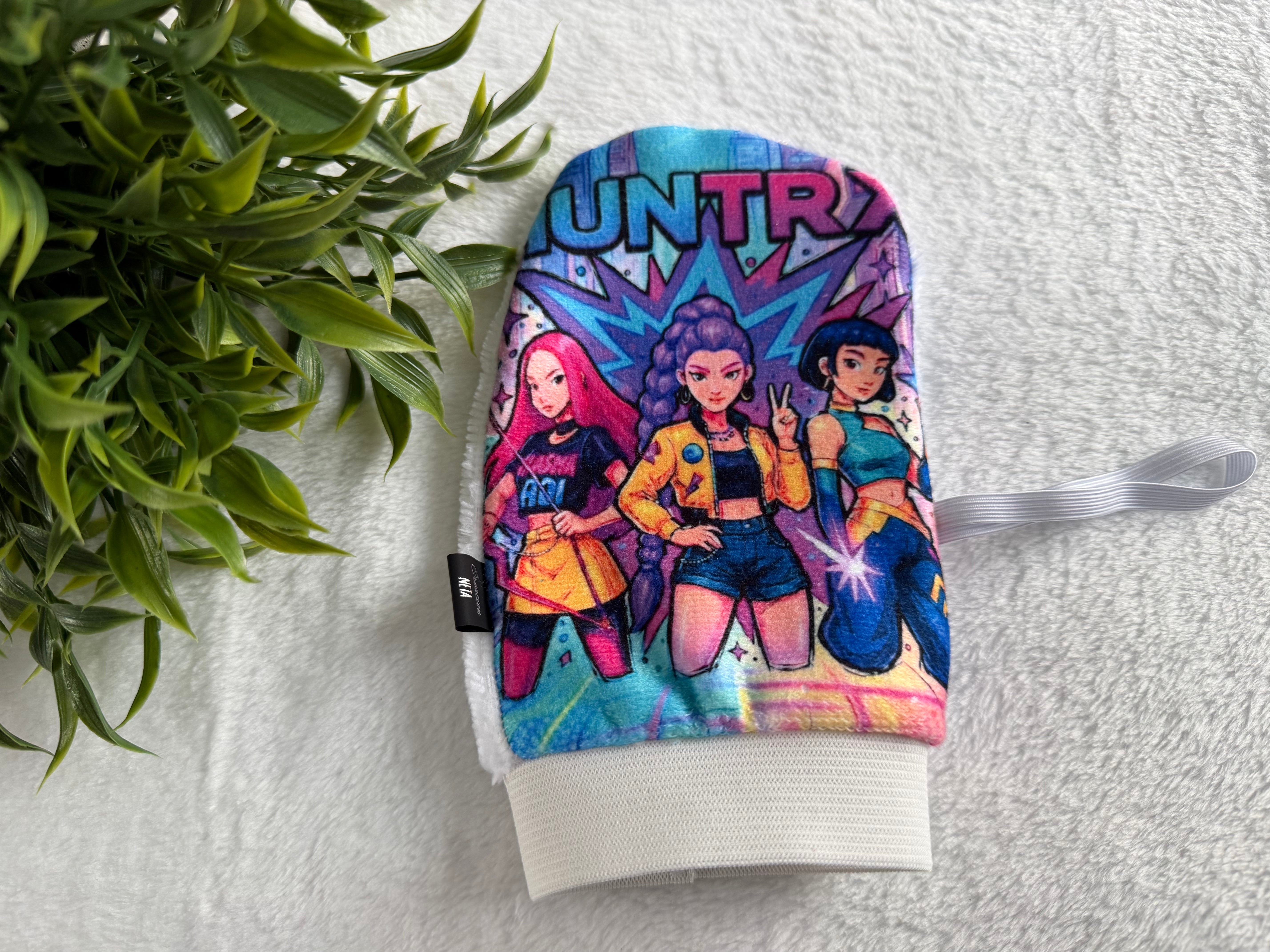 Mitaine de bain enfants