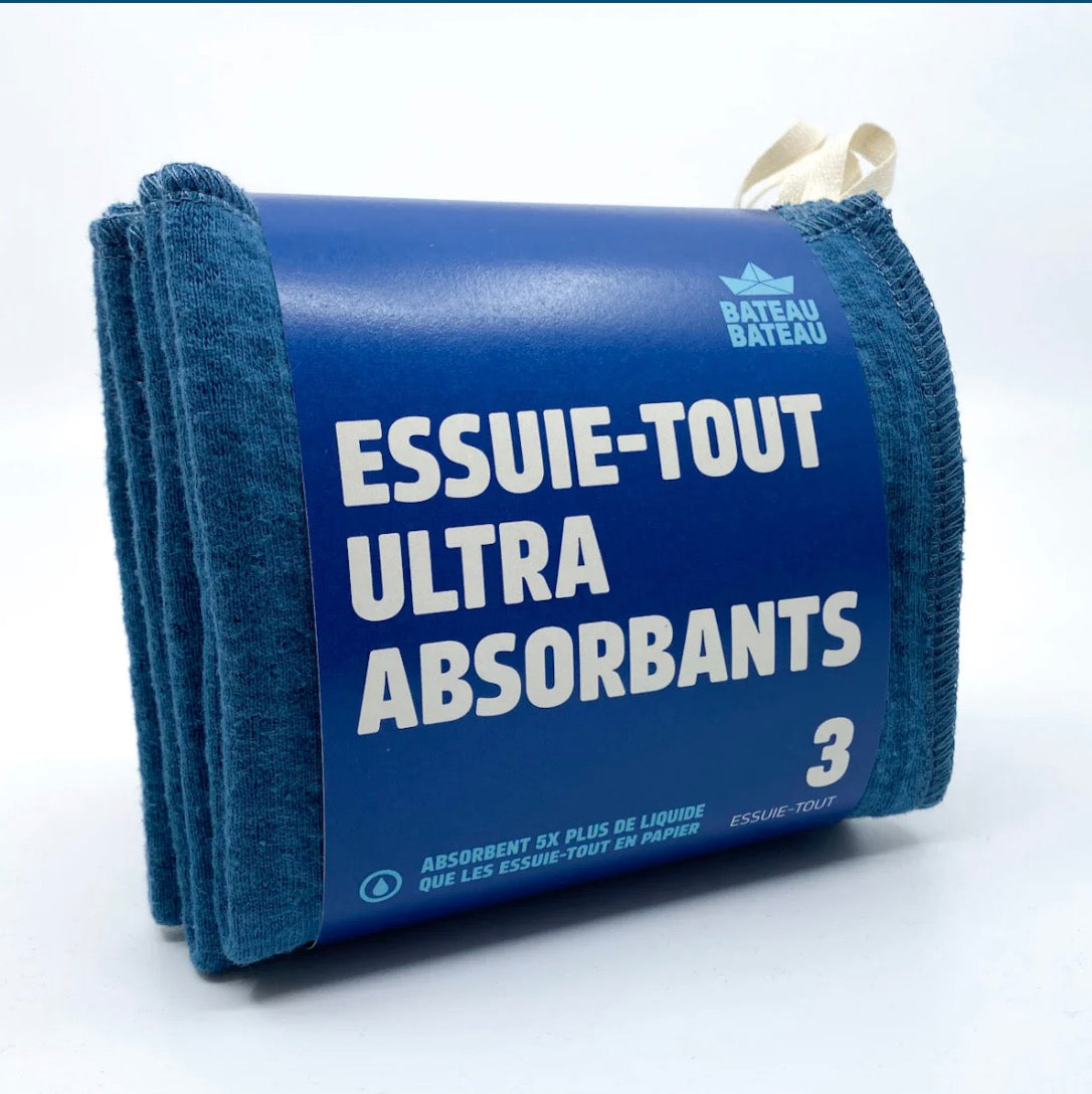 Essuie-tout absorbant(3)