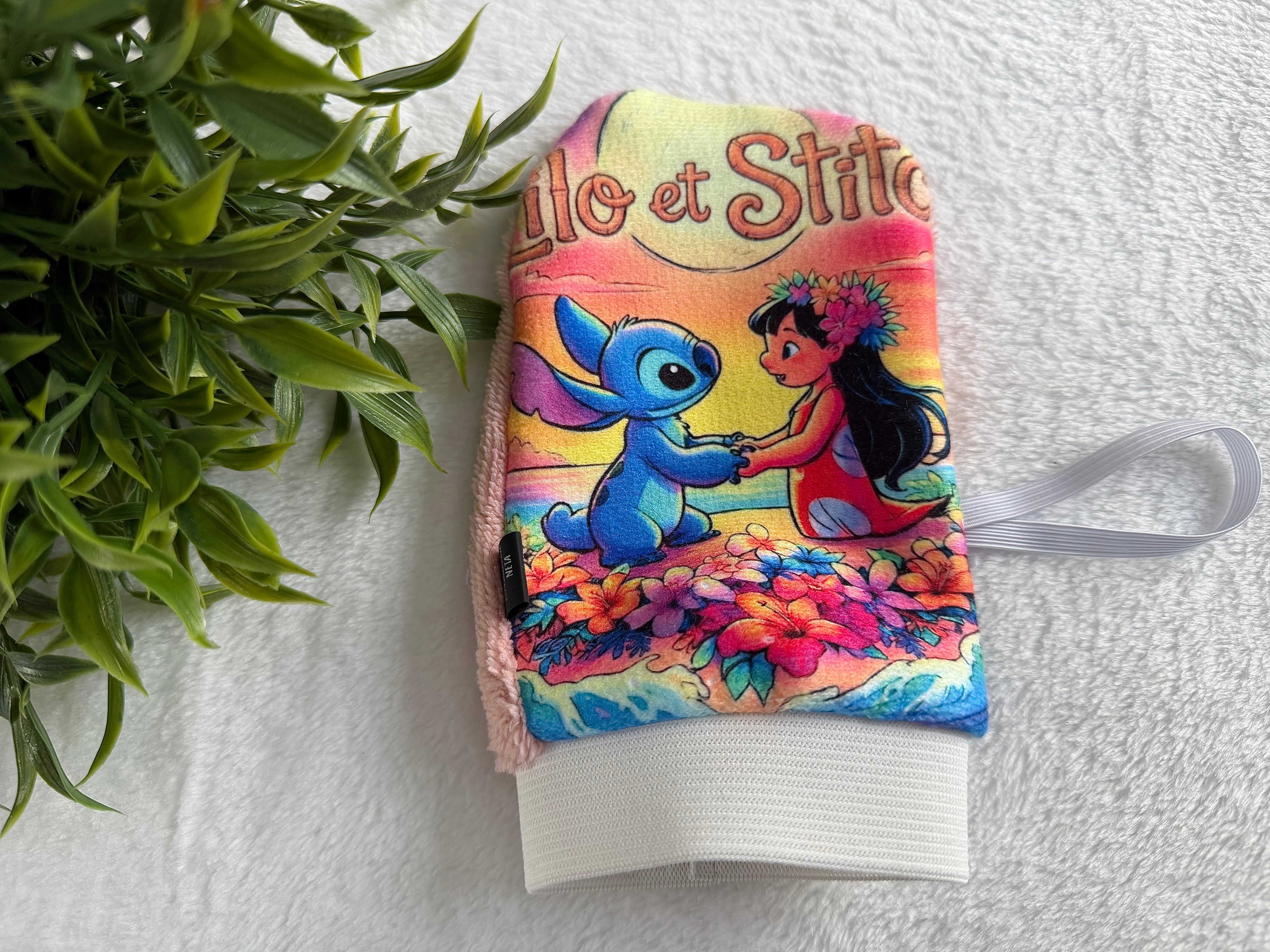 Mitaine de bain enfants