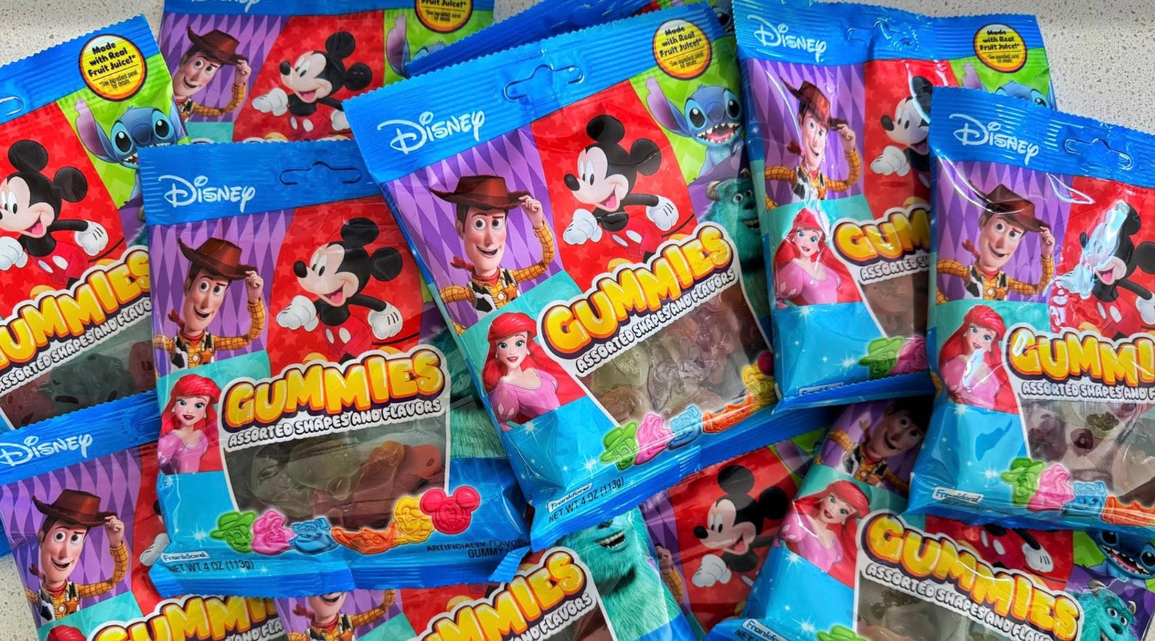 Bonbons gummies Disney