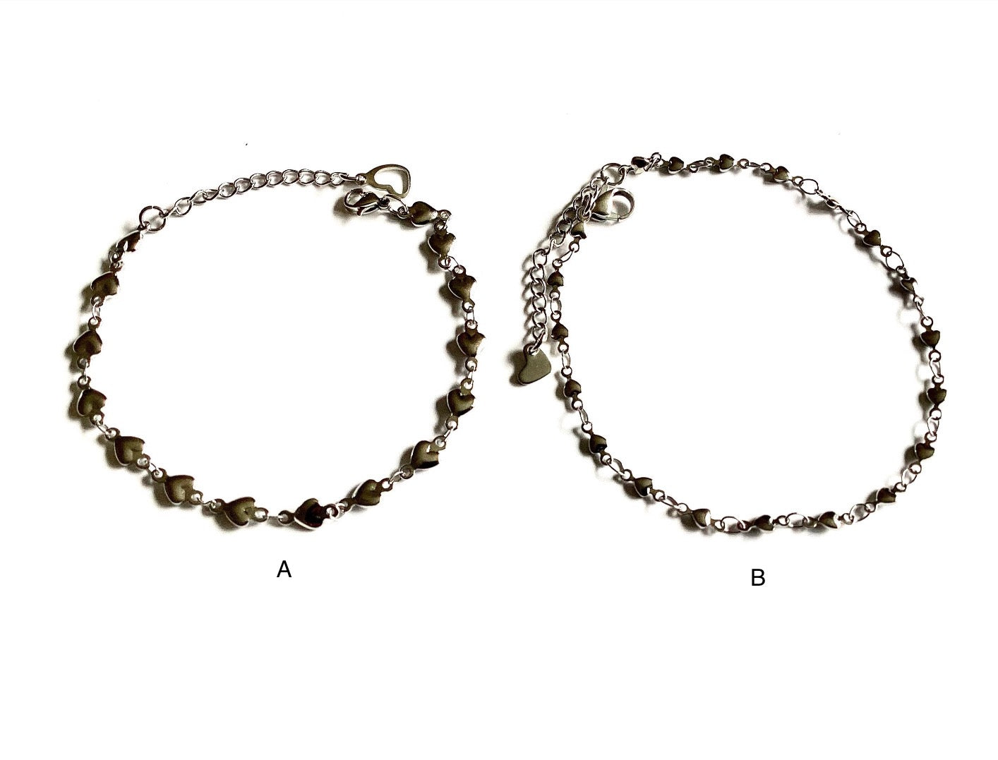 My little heart stainless steel bracelet