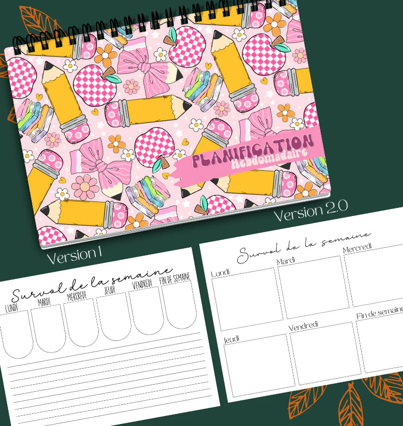 Planificateur hebdomadaire version 2.0