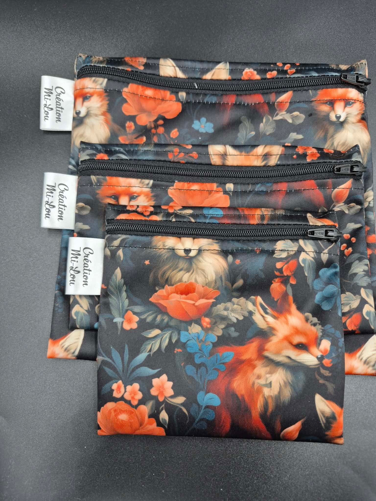 Sac à collation renard