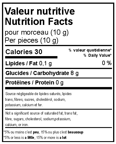 Pâtes de bleuets sauvages