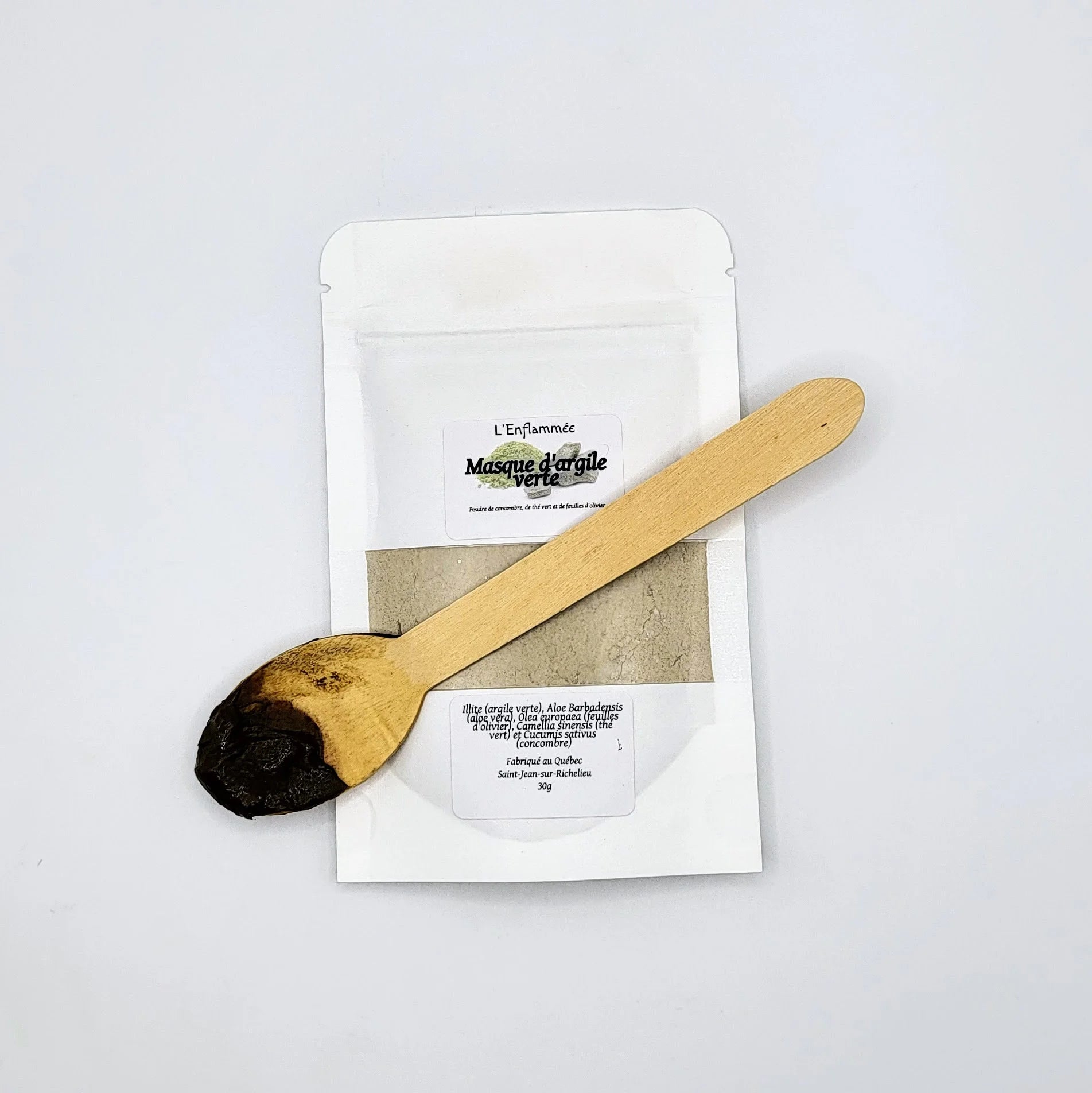 Masque d’argile verte ou rose