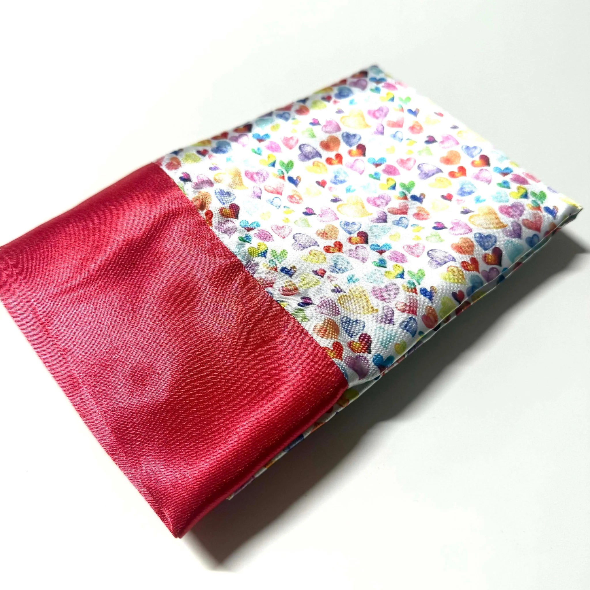 Taie d’oreiller satin coeur