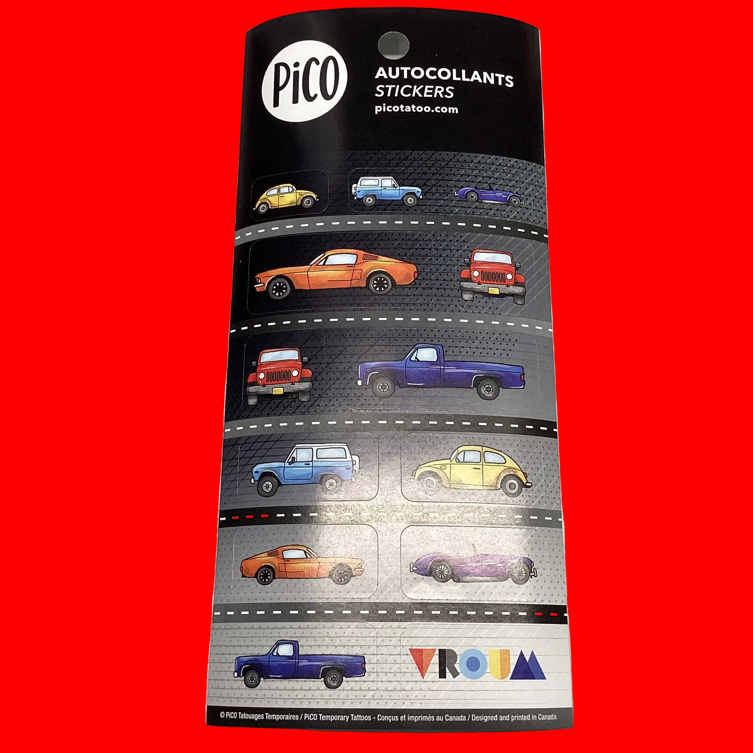 Autocollant voiture (auto)