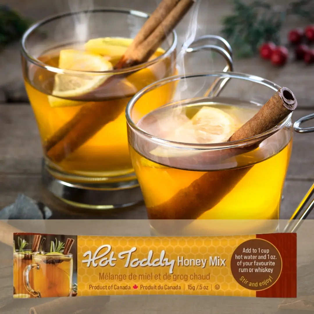 Miel aromatisé pour faire un grog chaud