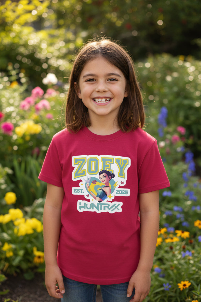 T-shirt enfant, chanteuse pop