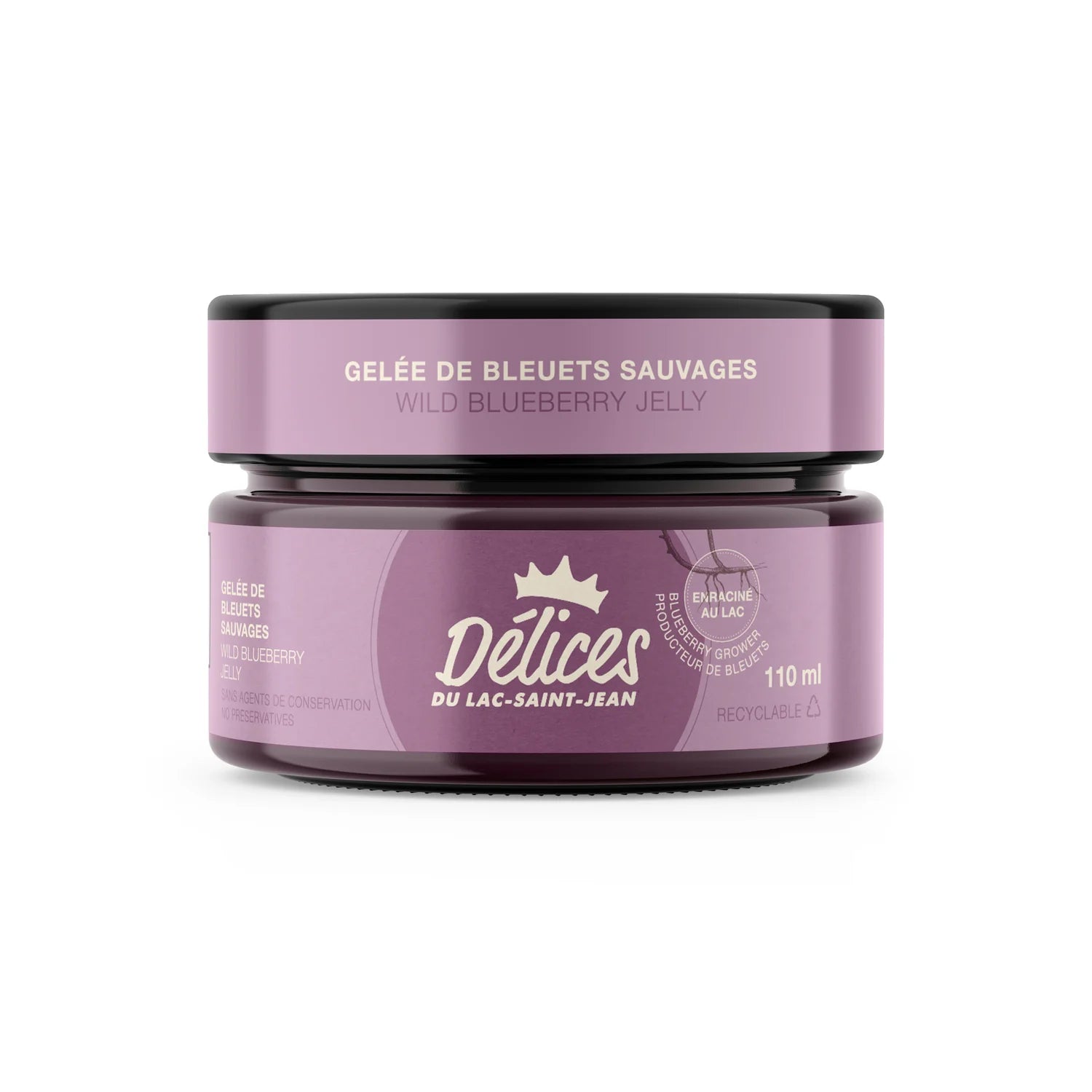 Gelée de bleuets sauvages (110ml)