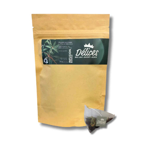 Infusion Boréale - Bleuets sauvages et Thé du Labrador