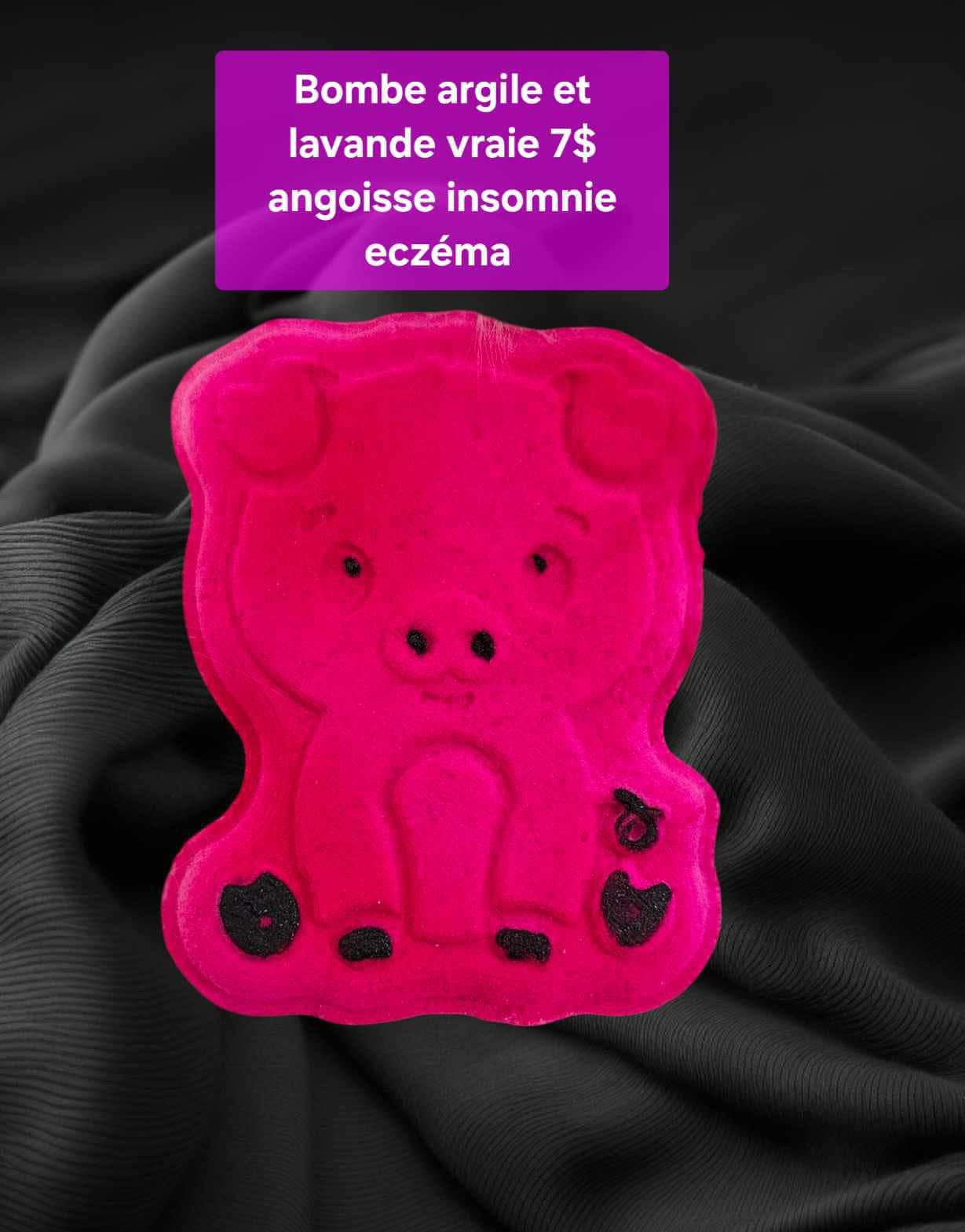 Bombe petit cochon angoisse, insomnie, eczéma
