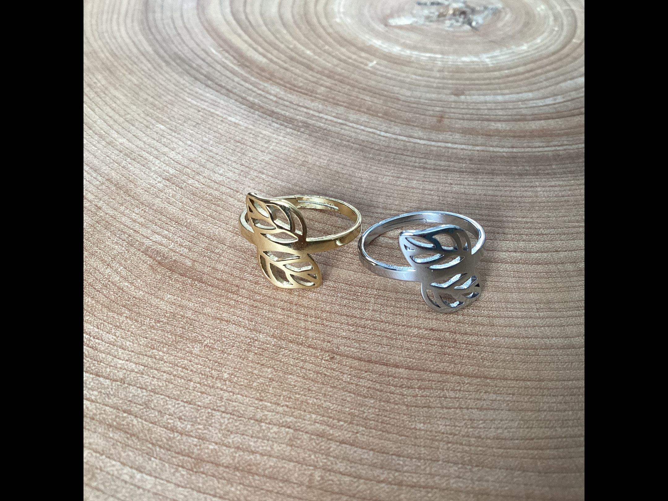 Adjustable stainless steel ring of your choice