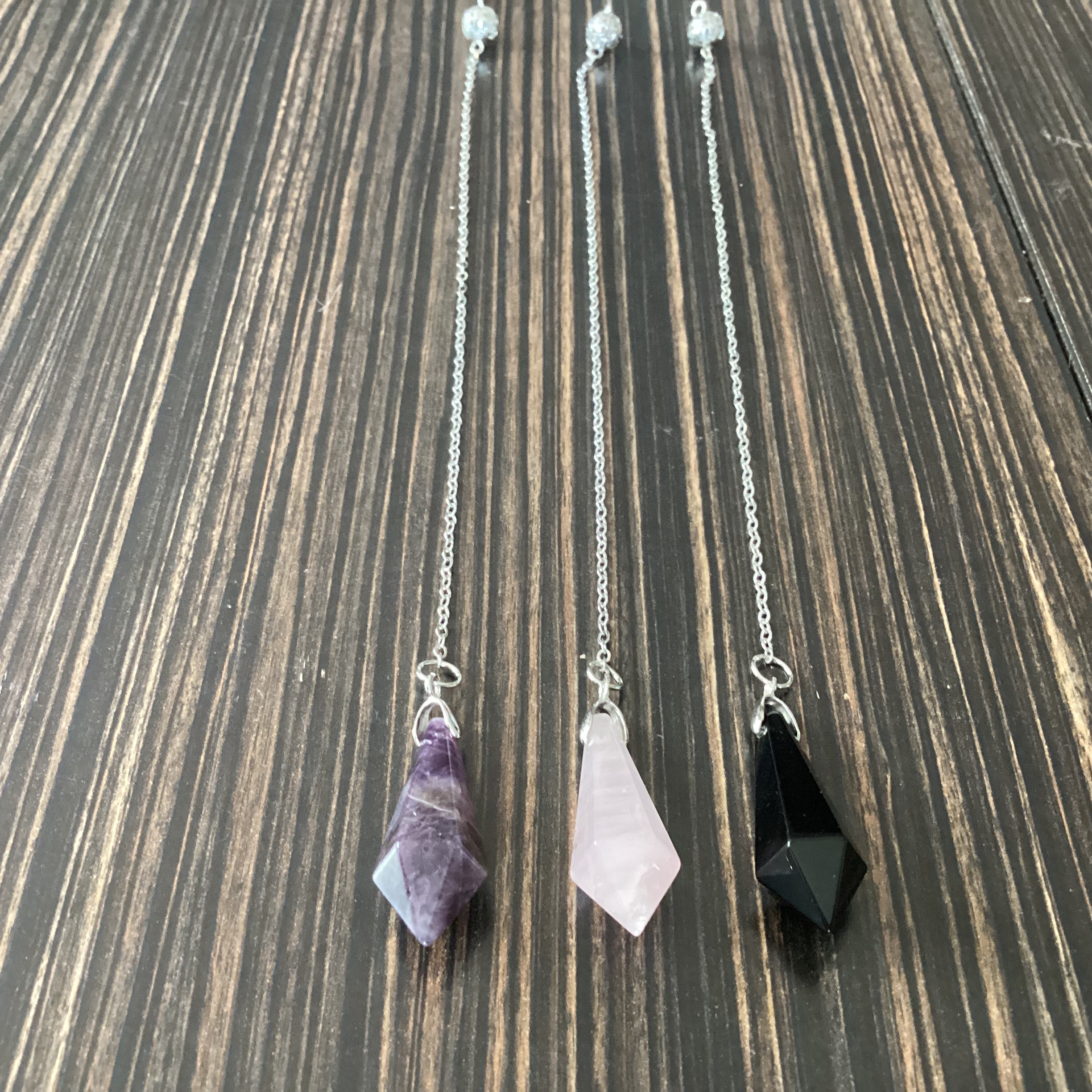 Pendulum with real stone of your choice