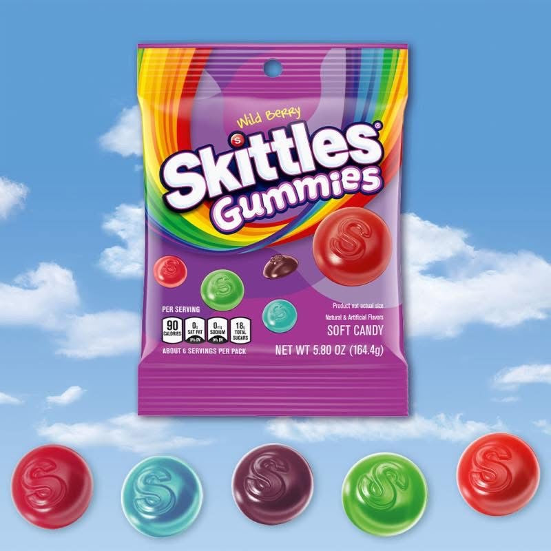Skittles gummies