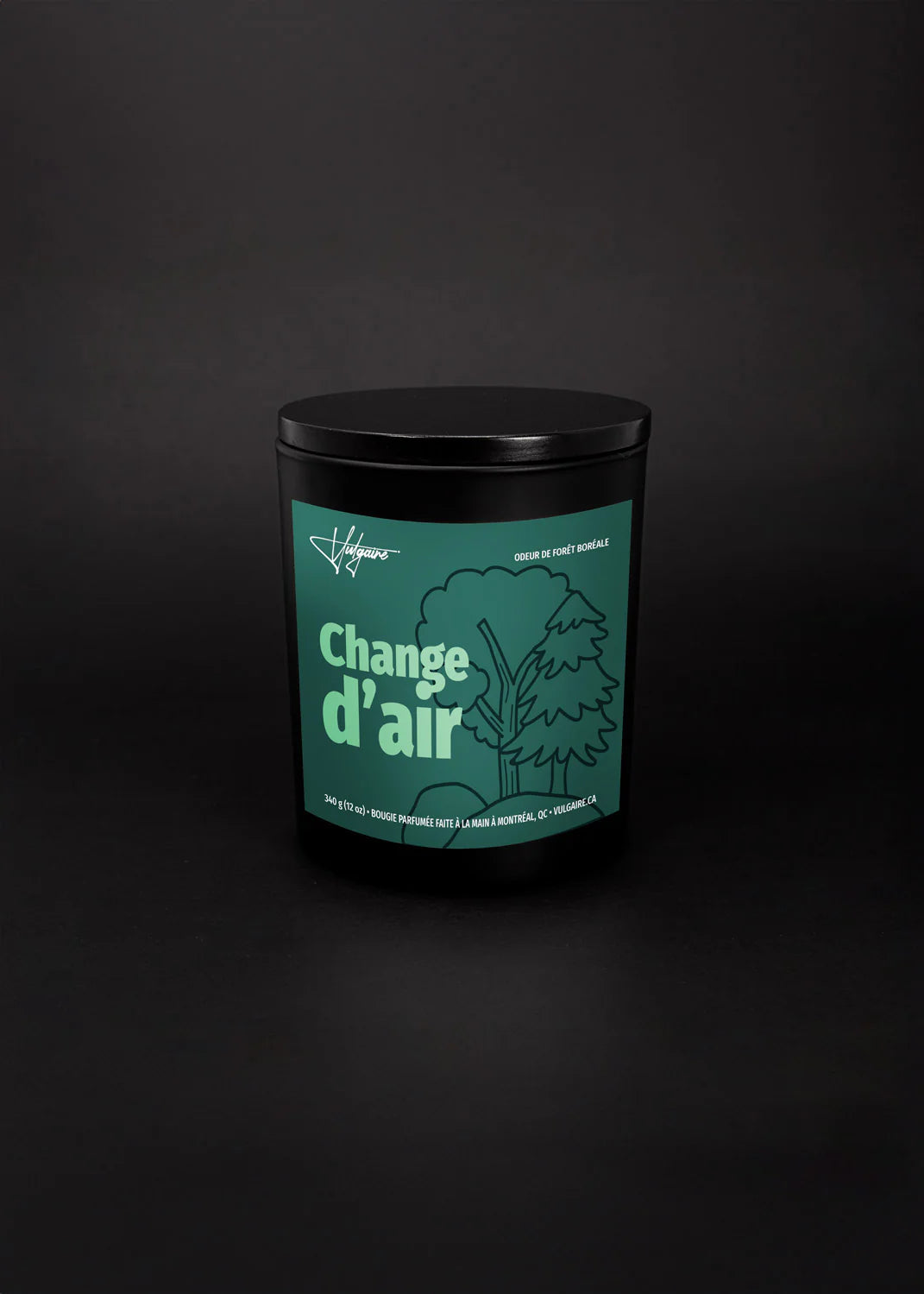 Bougie Change d'air (odeur de forêt boréale)