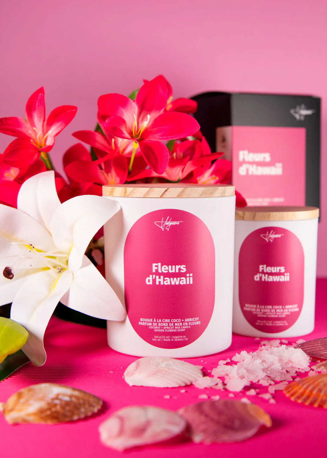 Bougie Fleurs d'Hawaii 5.5OZ