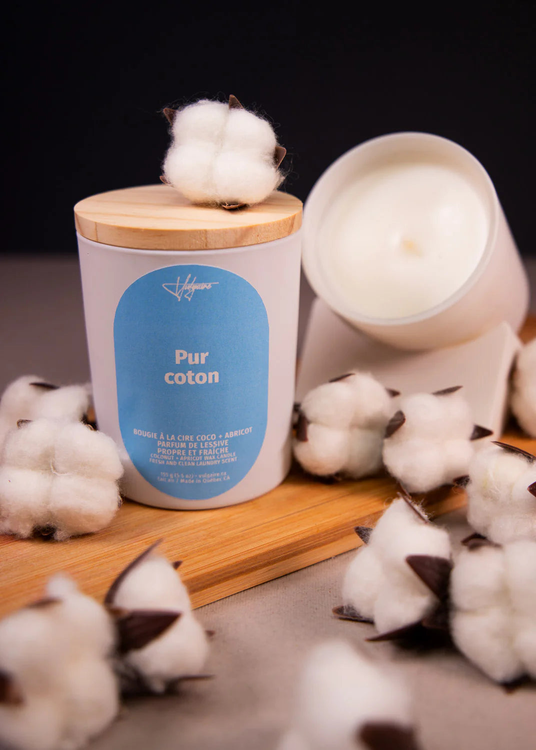 Bougie Pur coton 5.5 OZ