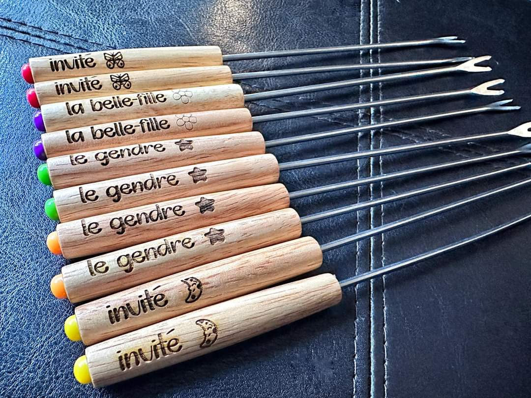 Fondue forks