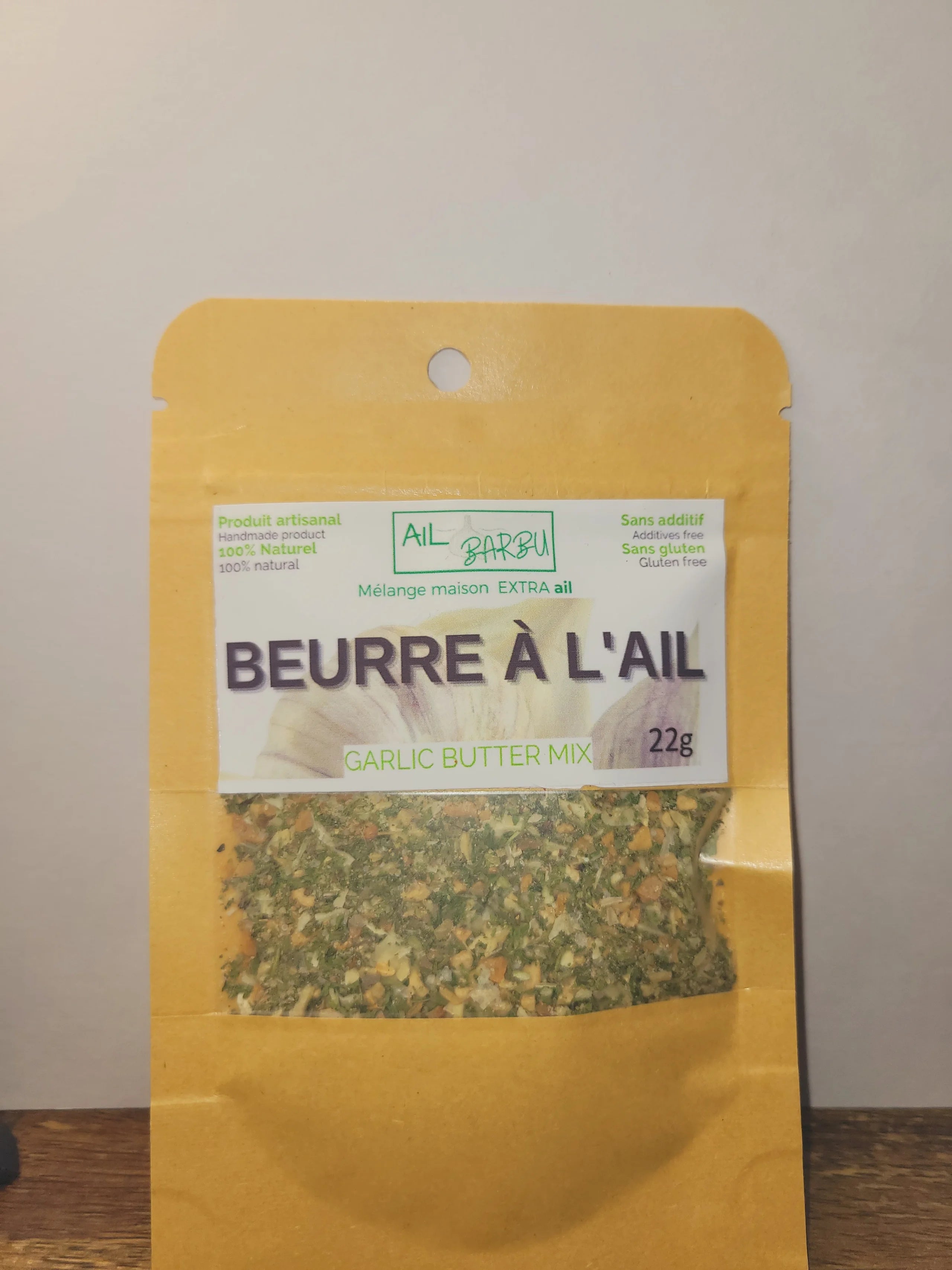 Épice pour beurre à l’ail