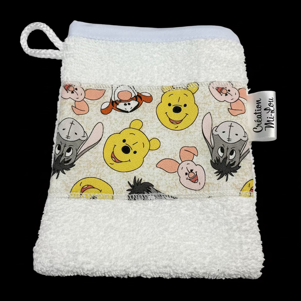 Mitaine de bain enfant