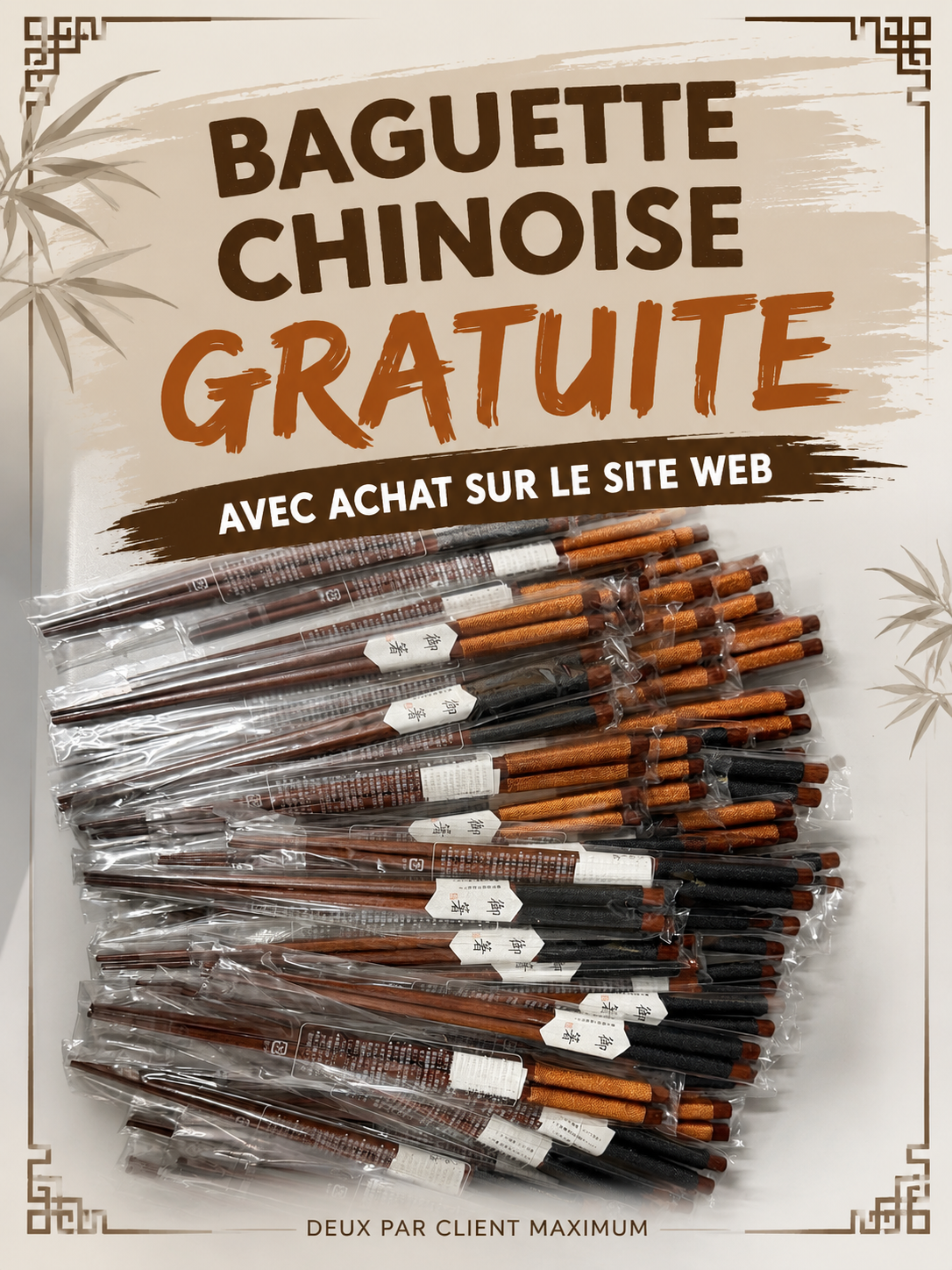Baguette chinoise GRATUITE