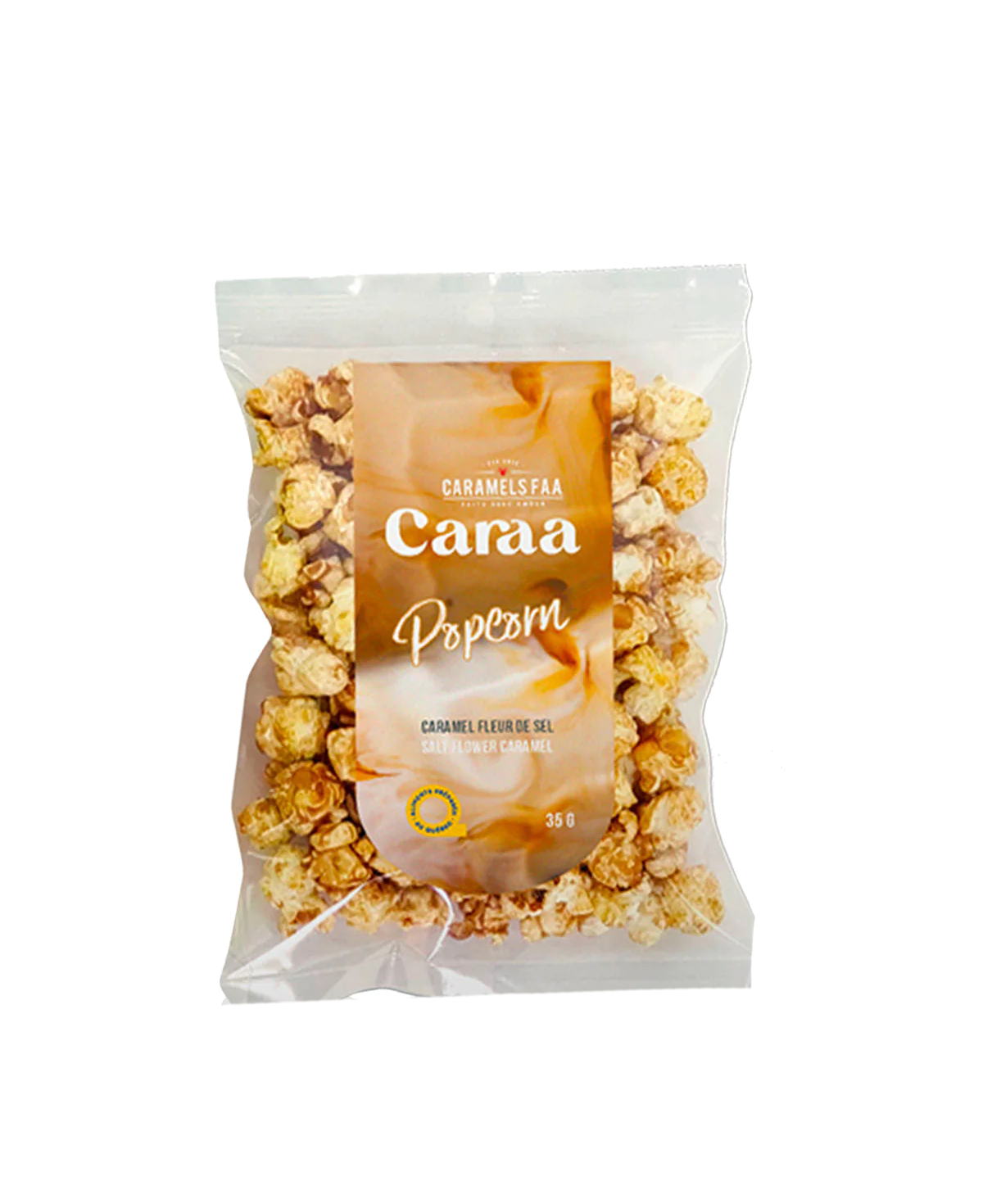 Popcorn au caramel fleur de sel