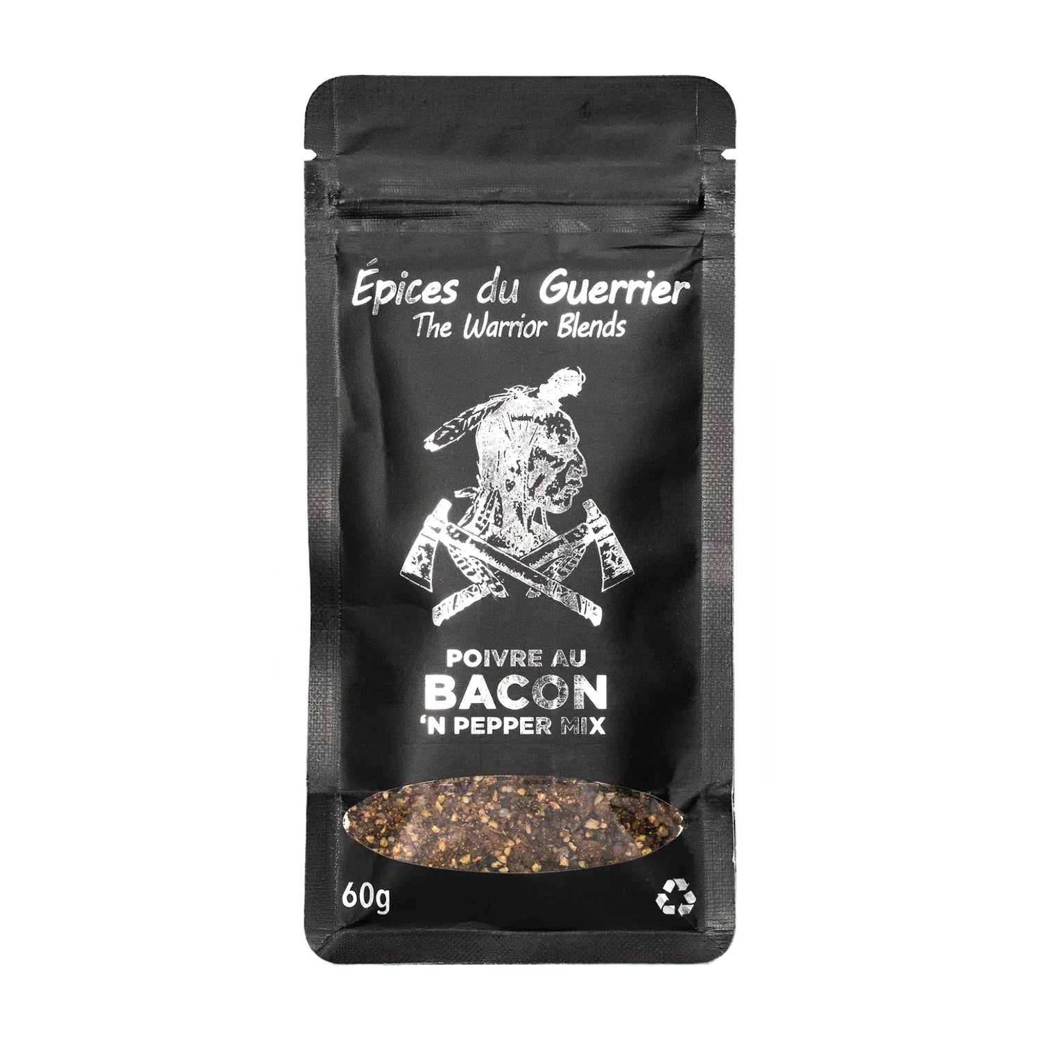 Pepper with bacon