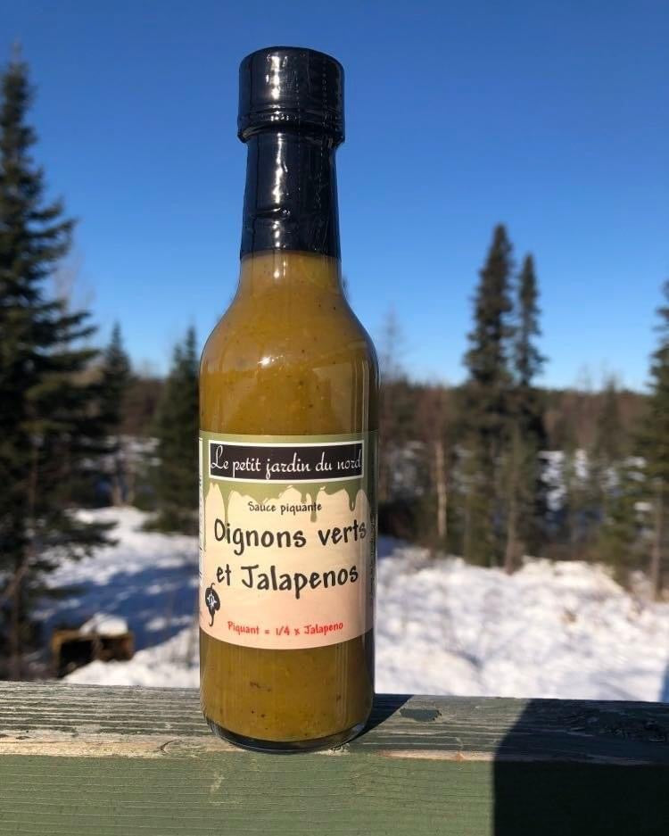 Sauce oignons vert et jalapenos