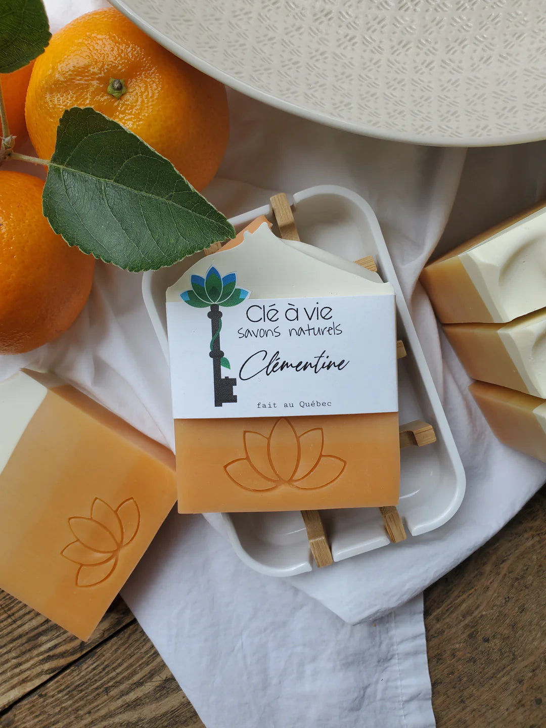 Clementine soap