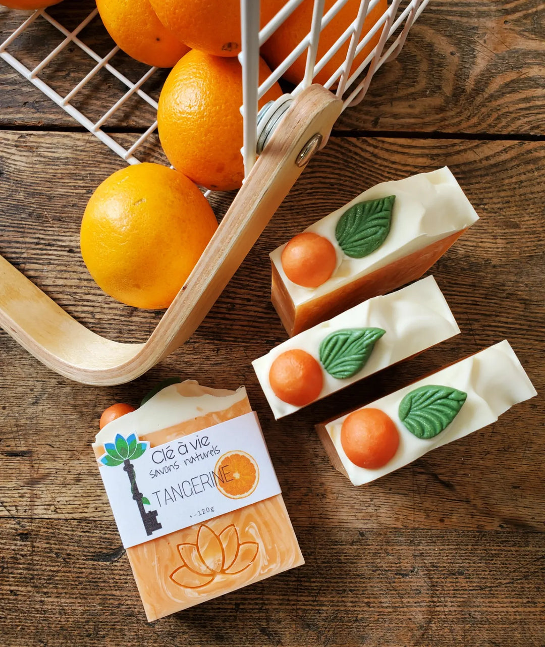 Tangerine soap