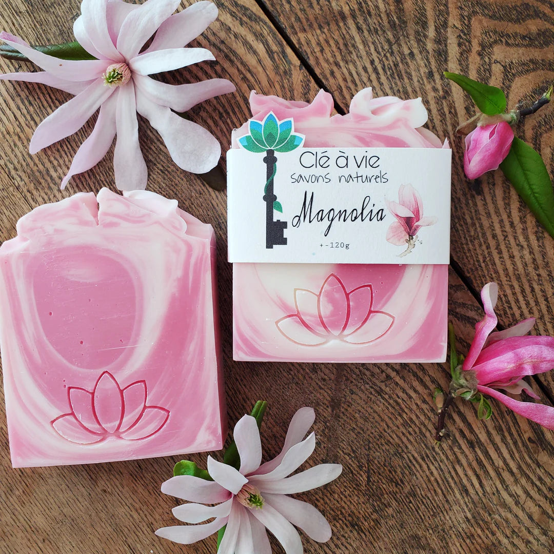 Magnolia soap