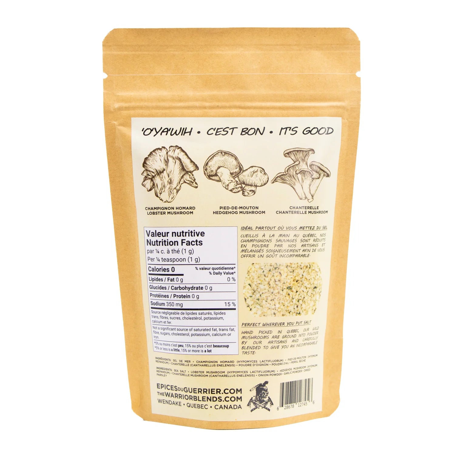 Wild Mushroom Salt