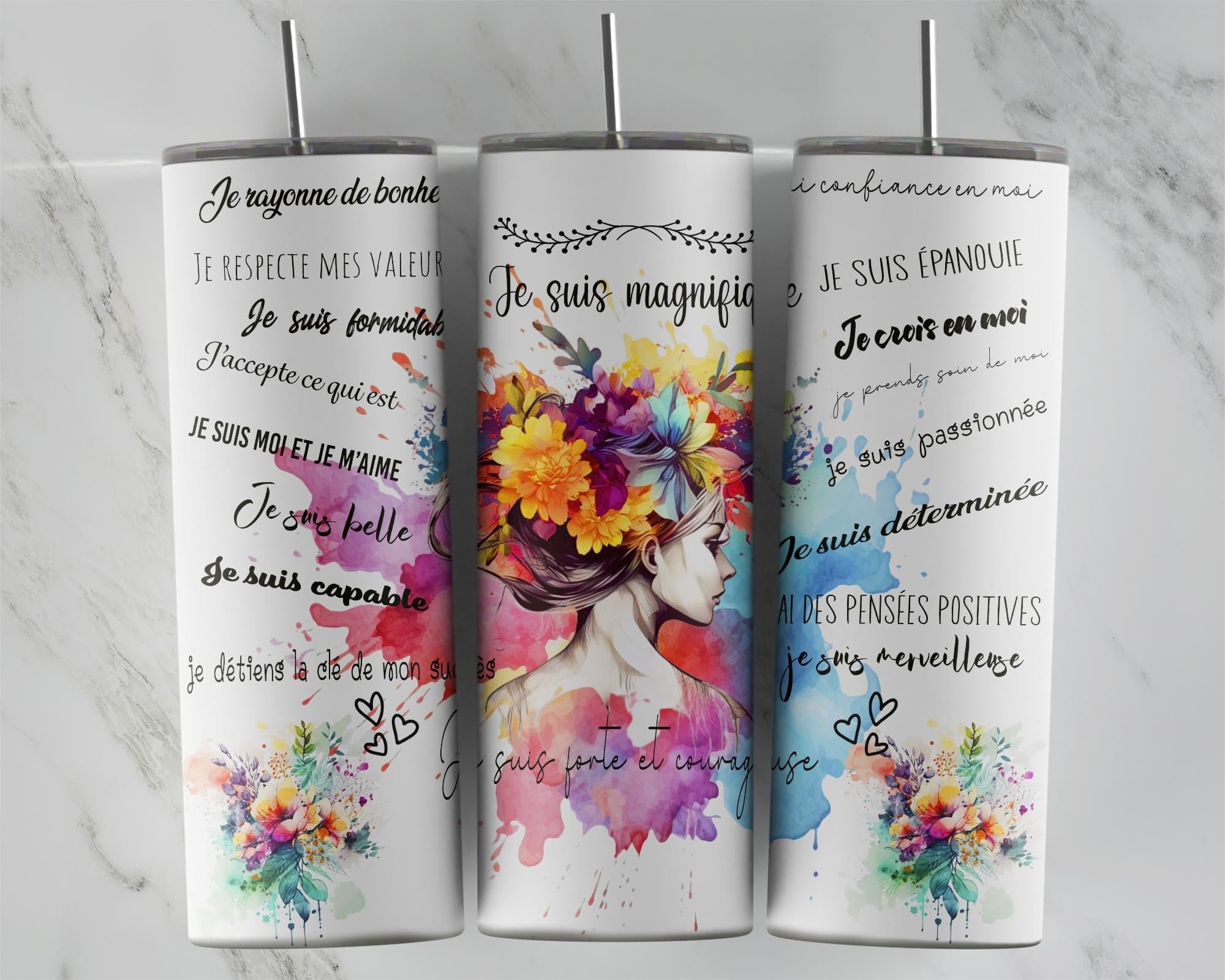 Bouteille je suis magnifique