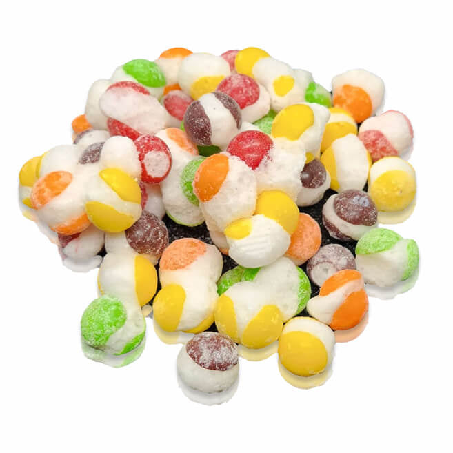 Bonbons lyophilisés skittles sûrs