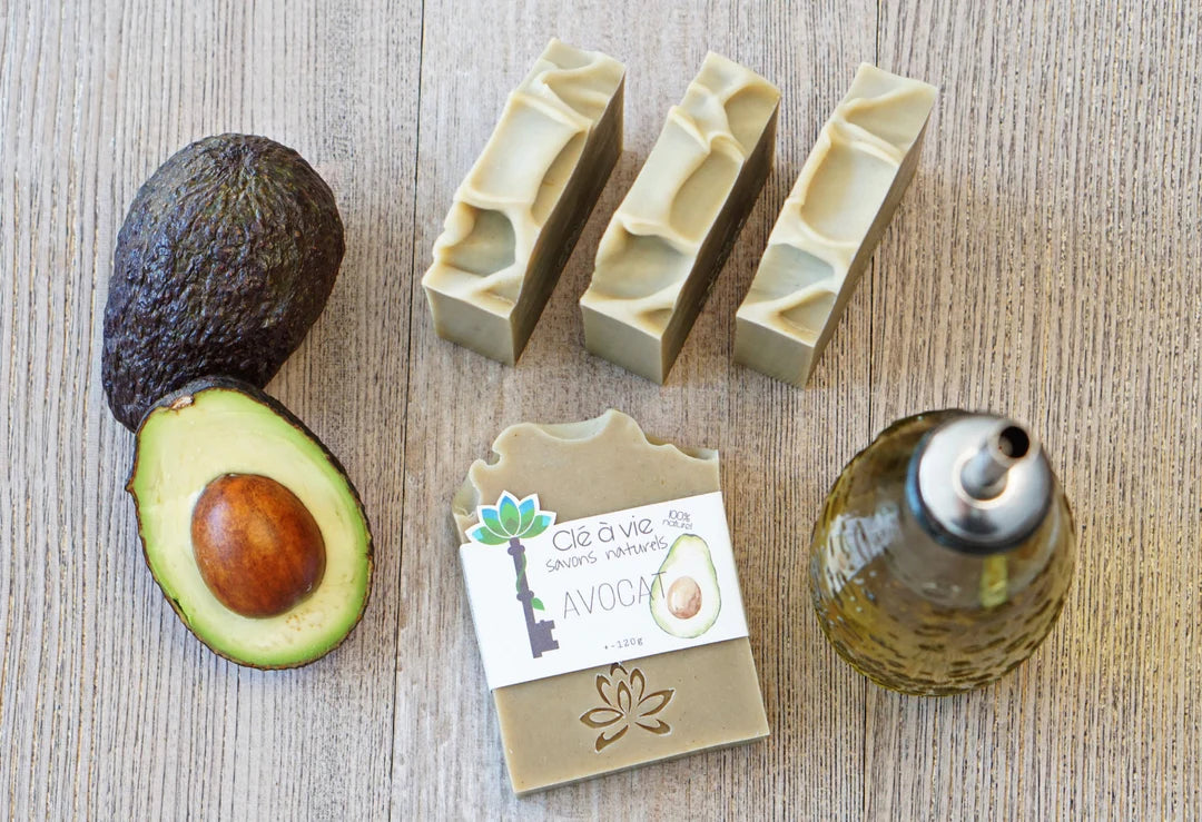 100% NATURAL, UNSCENTED AVOCADO SOAP