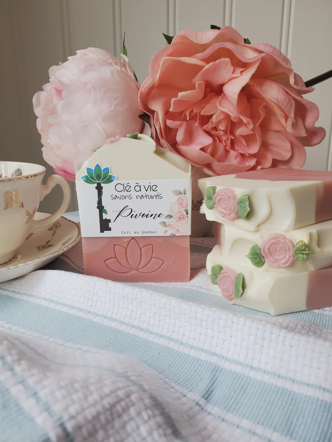 Peony soap