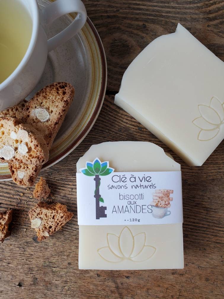 Savon biscotti aux amandes