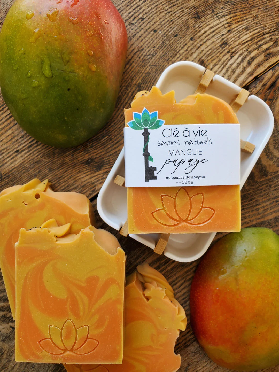 Mango papaya soap