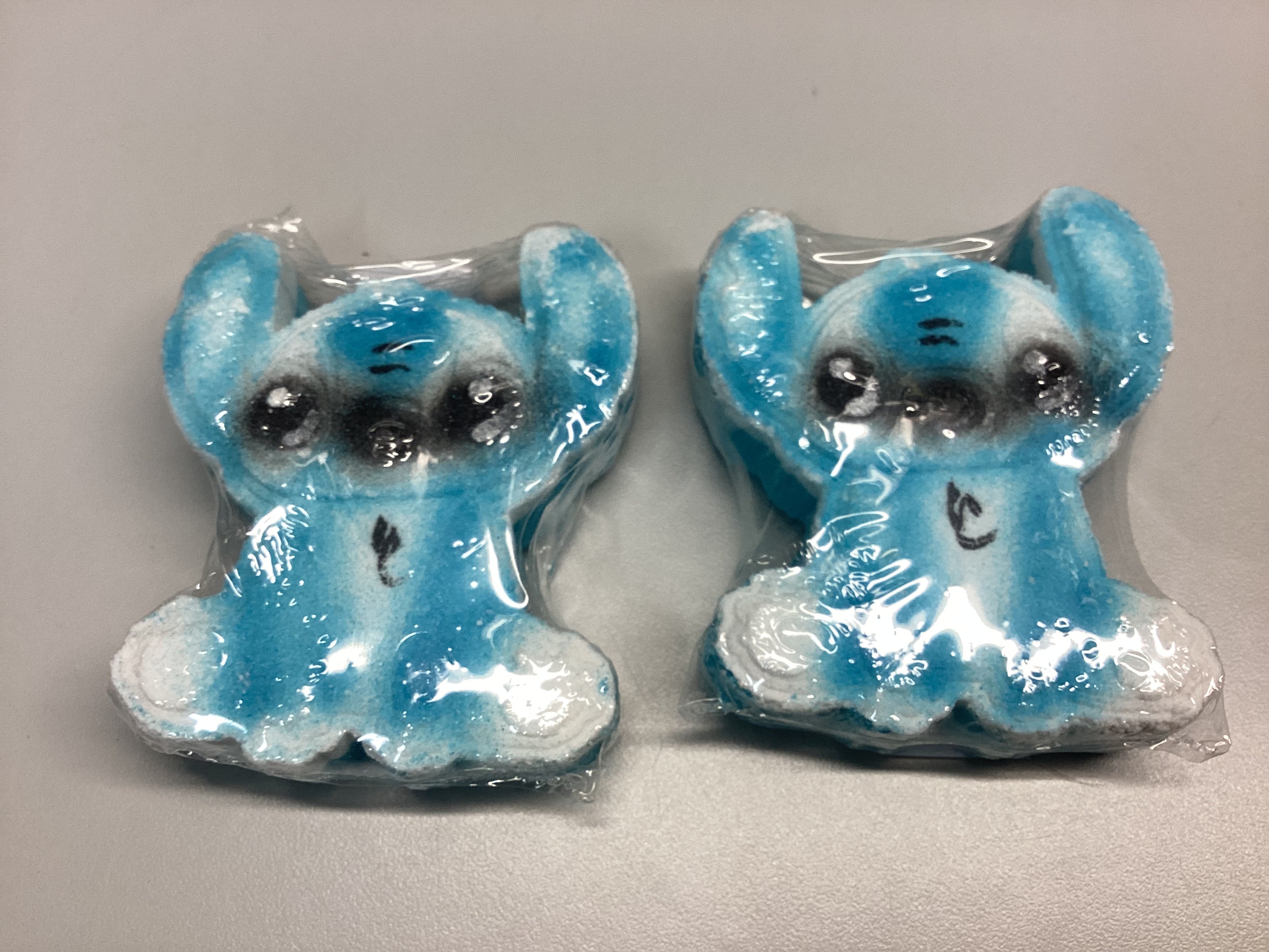 Bombe fragrance bleuet petit extraterrestre bleu