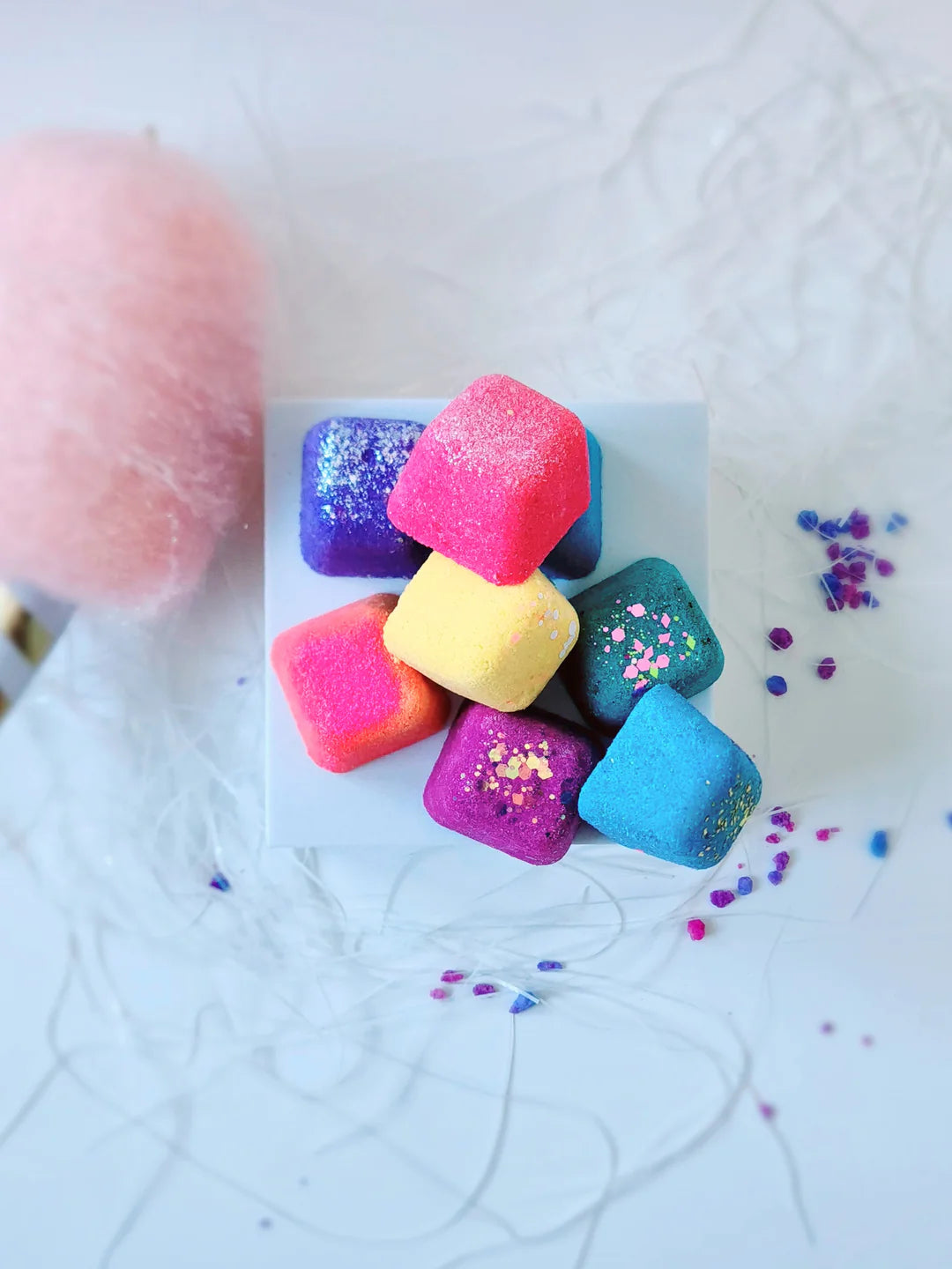 8 BULK bath bomb cubes.