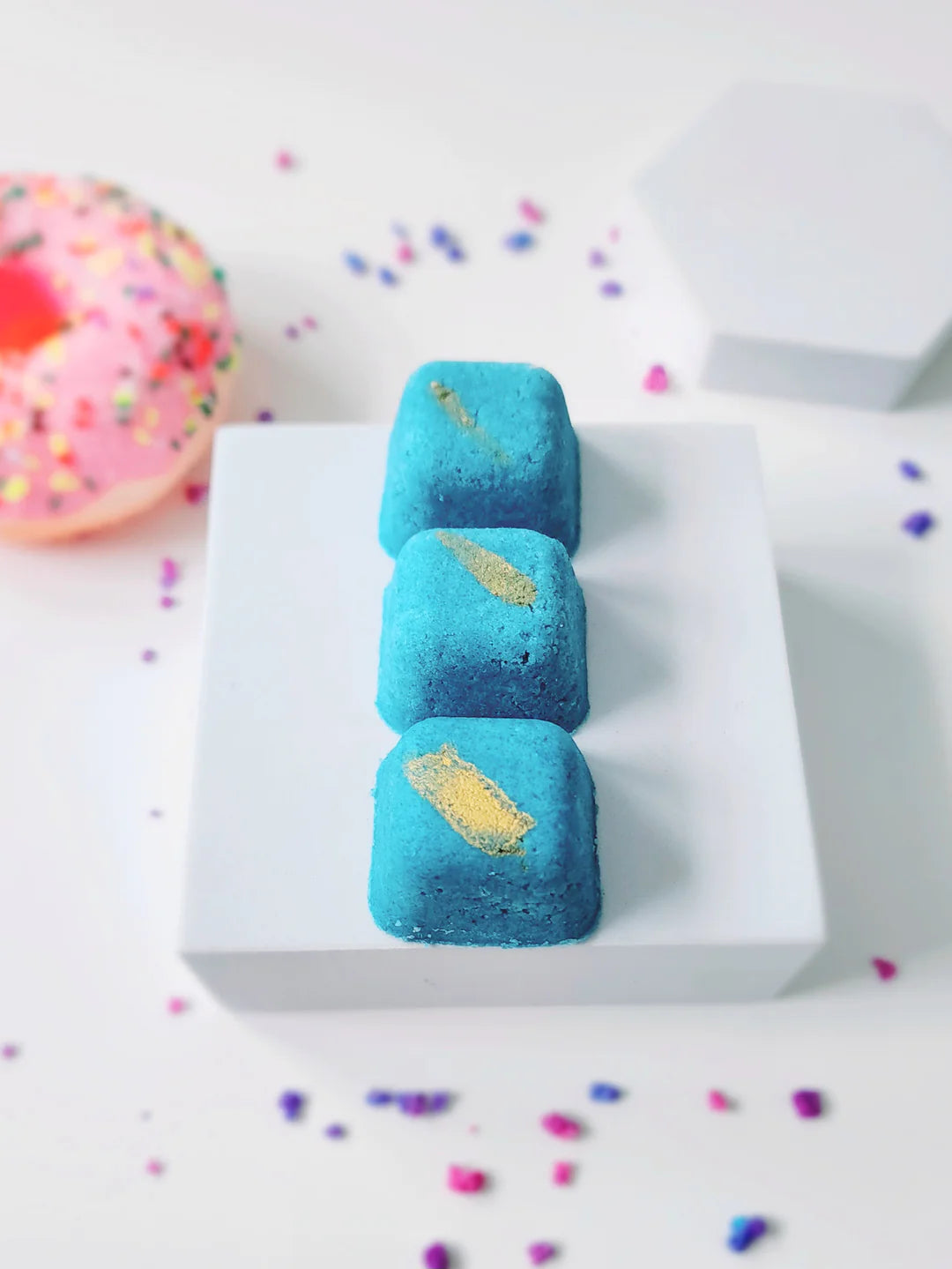 Bombe de douche Eucalyptus et Menthol (rose ou bleu alléatoire)