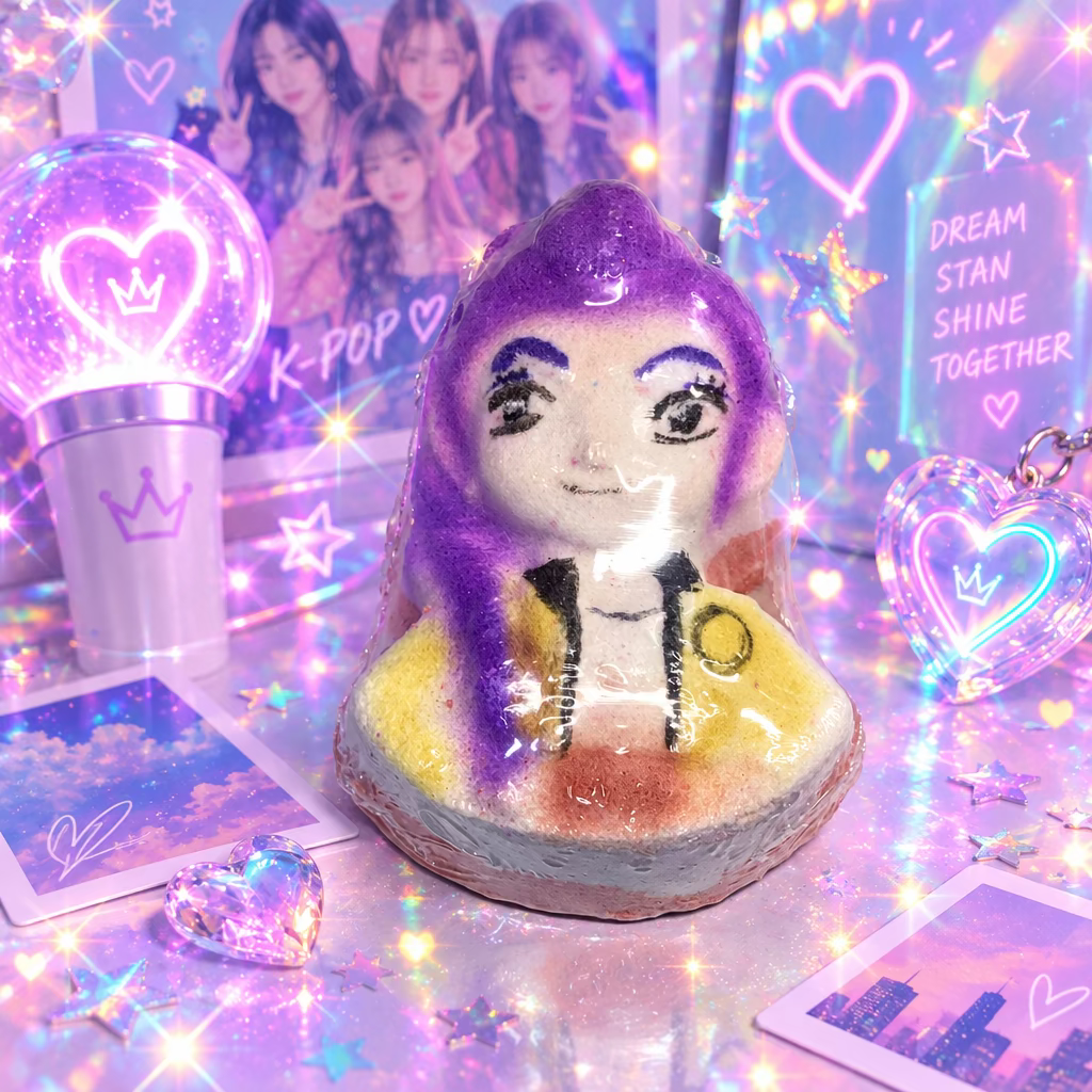 Bombe de bain personnage pop